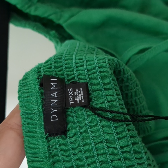 Dynamite puff sleeve crop blouse - Picture 4 of 5